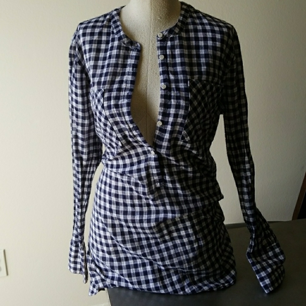 Gingham Tunic